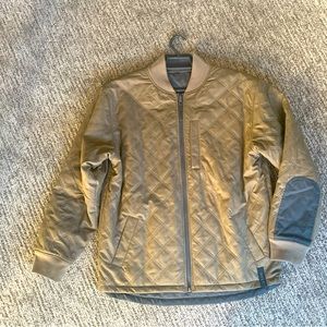 BYLT Hi Lo Quilted Reversible Bomber